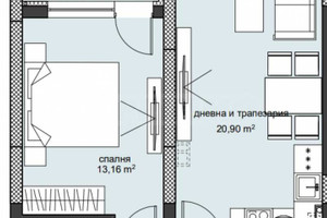 Mieszkanie na sprzedaż 68m2 Христо Смирненски/Hristo Smirnenski - zdjęcie 3