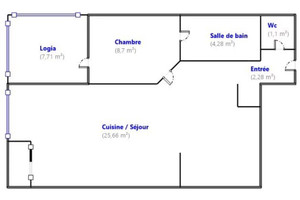 Mieszkanie na sprzedaż 50m2 Prowansja-Alpy-Lazurowe Wybrzeże Alpy Nadmorskie - zdjęcie 2