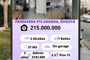 Mieszkanie na sprzedaż 37m2 Cl. 4f #39-1, Bogotá, Colombia - zdjęcie 1