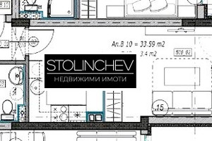 Mieszkanie na sprzedaż 40m2 Малинова долина/Malinova dolina - zdjęcie 2