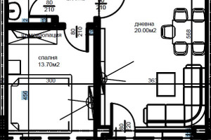 Mieszkanie na sprzedaż 60m2 Кючук Париж/Kiuchuk Parij - zdjęcie 2