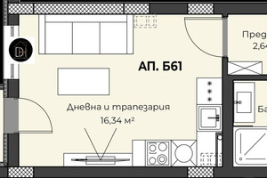 Mieszkanie na sprzedaż 35m2 Христо Смирненски/Hristo Smirnenski - zdjęcie 2