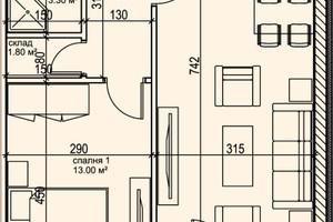 Mieszkanie na sprzedaż 68m2 Кършияка/Karshiaka - zdjęcie 2