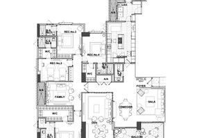 Mieszkanie na sprzedaż 368m2 2GFV+6WH, Panamá, Provincia de Panamá, Panamá - zdjęcie 3