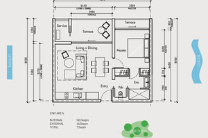 Mieszkanie na sprzedaż 72m2 27FR+8RJ Tambon Choeng Tale Tambon Choeng Thale, Amphoe Thalang, Chang - zdjęcie 3