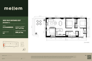 Mieszkanie do wynajęcia 98m2 2812 Rue Ontario E. - zdjęcie 2