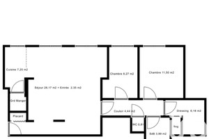 Mieszkanie na sprzedaż 73m2 Île-de-France Paris - zdjęcie 1