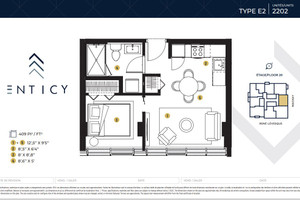 Mieszkanie na sprzedaż 37m2 1160 Rue MacKay - zdjęcie 1