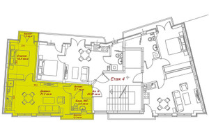 Mieszkanie na sprzedaż 64m2 Център/Centar - zdjęcie 2