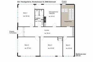 Komercyjne do wynajęcia 22m2 Kirchstrasse  - zdjęcie 1