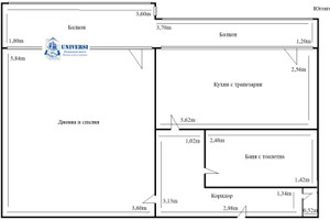 Mieszkanie na sprzedaż 50m2 Люлин /Liulin  - zdjęcie 1