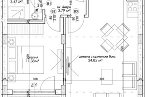 Mieszkanie na sprzedaż 68m2 Кръстова вада, ул. Гатьо Шишков/Krastova vada, ul. Gatio Shishkov - zdjęcie 2