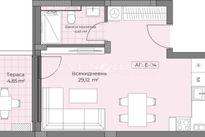 Mieszkanie na sprzedaż 52m2 Остромила/Ostromila - zdjęcie 3