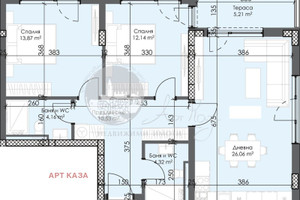 Mieszkanie na sprzedaż 108m2 Тракия, Метро /Trakia, Metro - zdjęcie 2