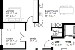 Mieszkanie do wynajęcia 88m2 Rikonerstrasse  - zdjęcie 4