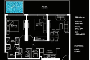 Mieszkanie na sprzedaż 102m2 Dubaj 11 Al Barsha 2 Street - zdjęcie 1