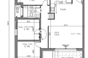 Mieszkanie na sprzedaż 104m2 izrael Kiryat Yovel, Jerusalem - zdjęcie 1