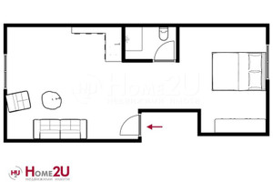 Mieszkanie na sprzedaż 54m2 Кършияка, Новотел/Karshiaka, Novotel - zdjęcie 2