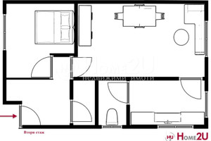 Dom na sprzedaż 98m2 Кючук Париж/Kiuchuk Parij - zdjęcie 3