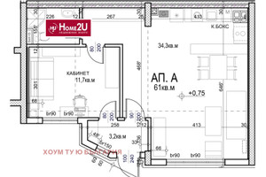 Mieszkanie na sprzedaż 71m2 Младост 4, бул. Александър Малинов/Mladost 4, bul. Aleksandar Malinov - zdjęcie 2