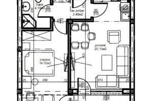 Mieszkanie na sprzedaż 67m2 Остромила/Ostromila - zdjęcie 4