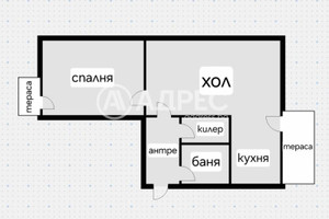 Mieszkanie na sprzedaż 49m2 Западен парк/Zapaden park - zdjęcie 3