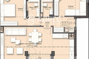 Mieszkanie na sprzedaż 121m2 Връбница /Vrabnica  - zdjęcie 3