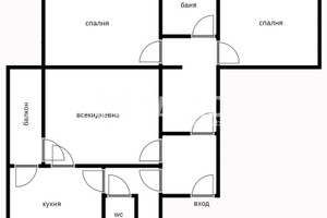 Mieszkanie na sprzedaż 80m2 Банишора/Banishora - zdjęcie 1