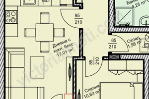 Mieszkanie na sprzedaż 61m2 Зона Б/Zona B - zdjęcie 1