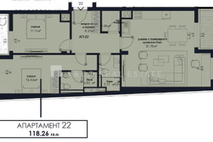 Mieszkanie na sprzedaż 118m2 Зона Б/Zona B - zdjęcie 3