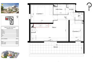 Mieszkanie na sprzedaż 60m2 - zdjęcie 2