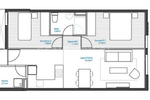 Mieszkanie na sprzedaż 72m2 - zdjęcie 2