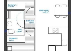 Mieszkanie na sprzedaż 49m2 - zdjęcie 2