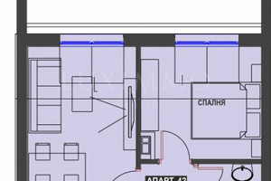 Mieszkanie na sprzedaż 62m2 Братя Миладинови/Bratia Miladinovi - zdjęcie 2