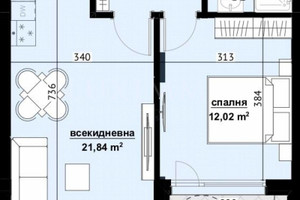 Mieszkanie na sprzedaż 61m2 Изгрев/Izgrev - zdjęcie 2