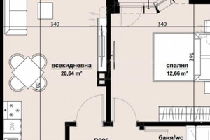 Mieszkanie na sprzedaż 63m2 Изгрев/Izgrev - zdjęcie 2