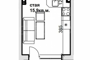 Mieszkanie na sprzedaż 39m2 гр. Царево/gr. Carevo - zdjęcie 2