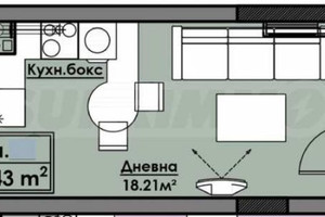 Mieszkanie na sprzedaż 38m2 Славейков/Slaveykov - zdjęcie 1